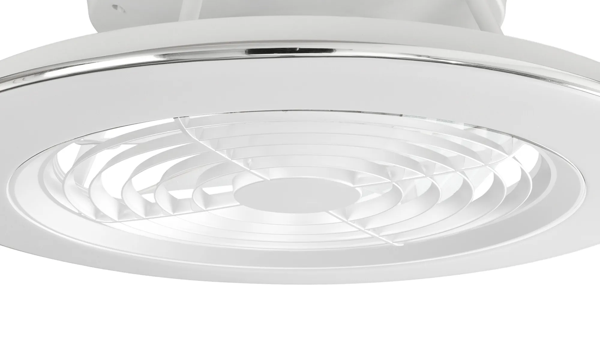 Alisio 70W LED Dimmable Ceiling Light & Fan, Remote / APP Controlled White M6705  Mantra Alisio